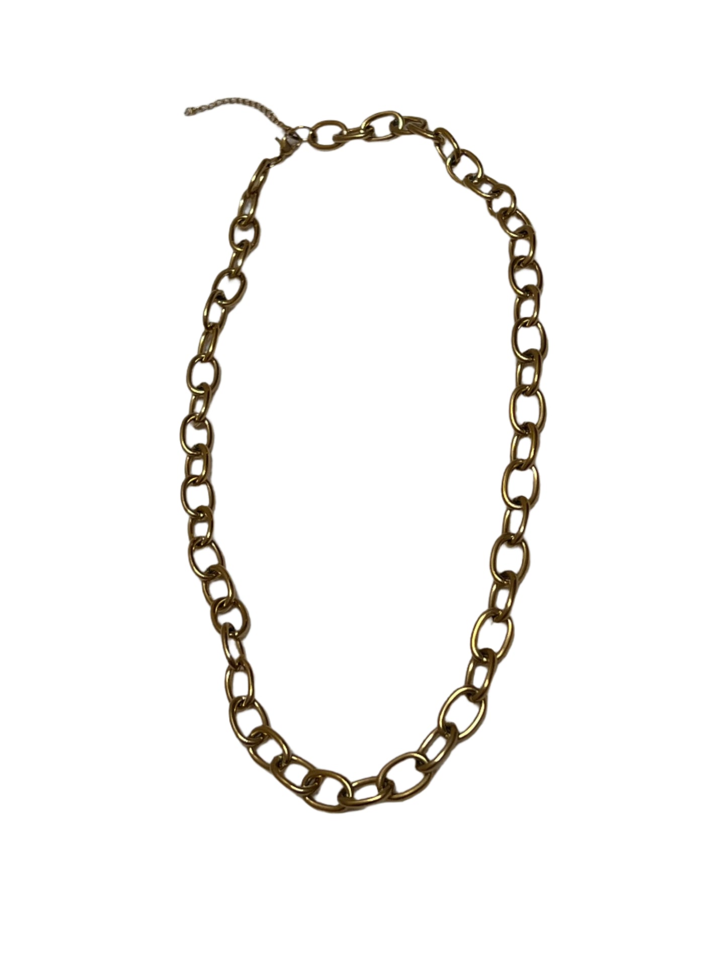 Chunky Link Charm Necklace