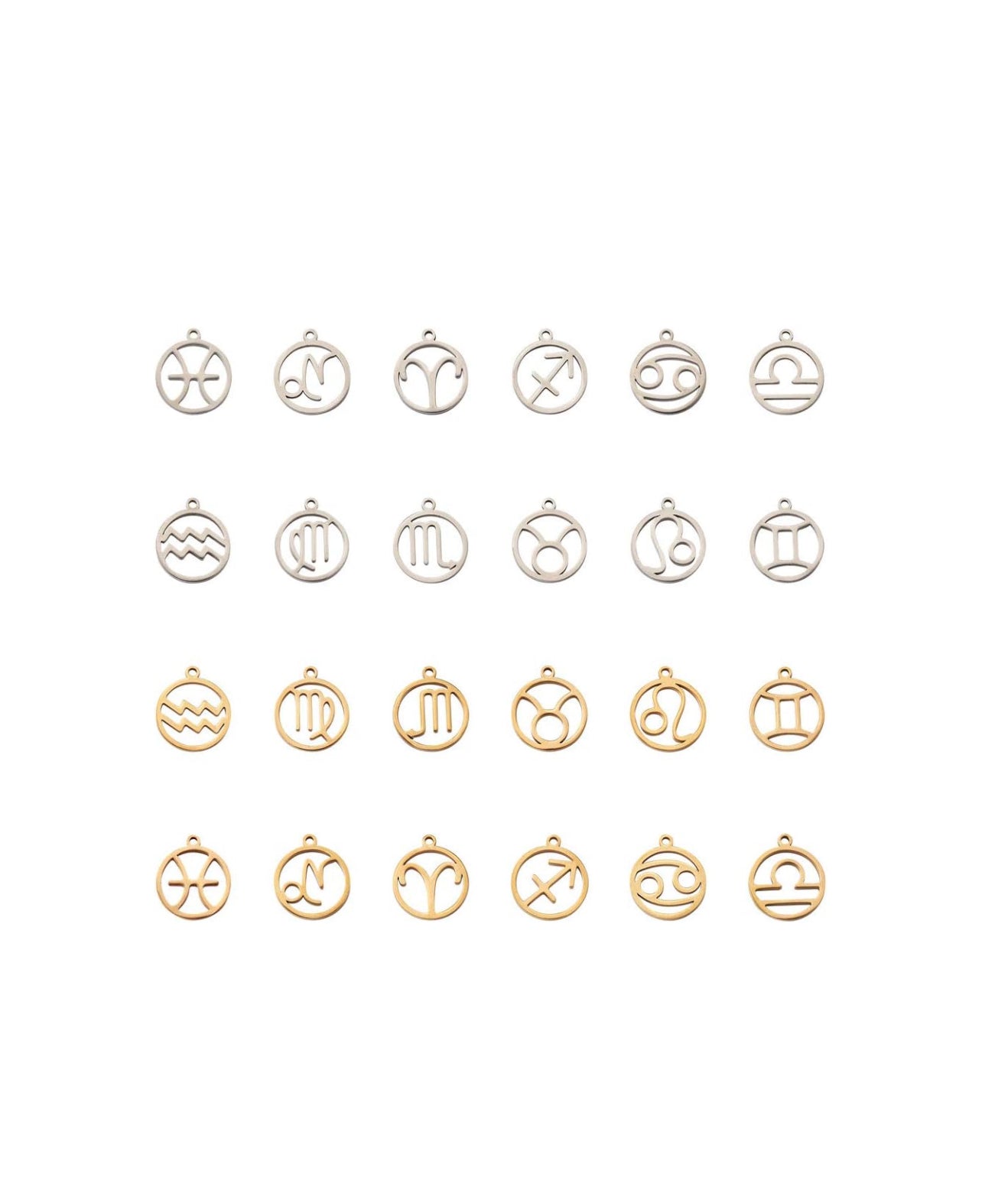 Zodiac Sign Charm