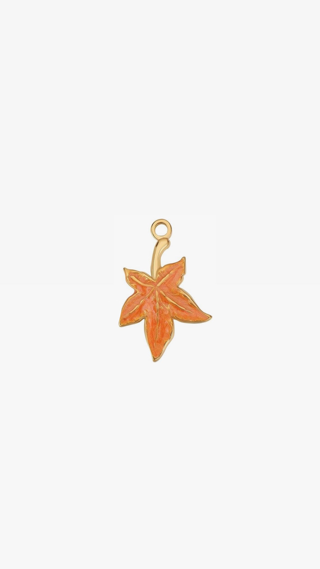 Golden Maple Tide Charm