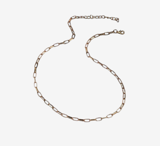 Bold Link Charm Necklace