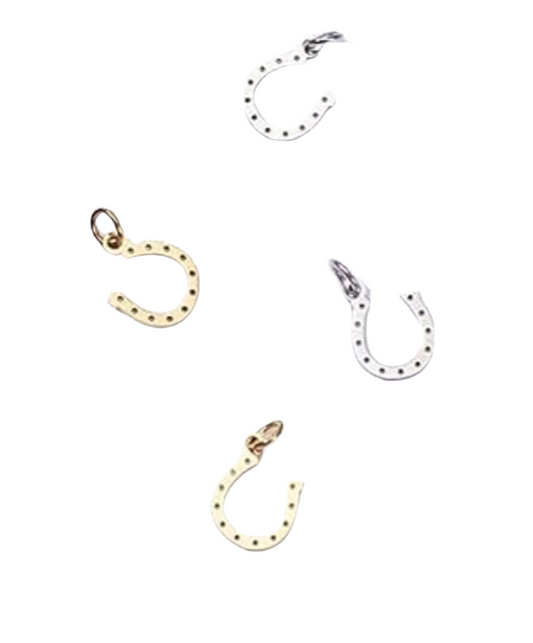 Lucky Girl Horseshoe Charm