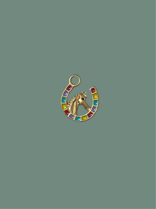Prismatic Pony Charm