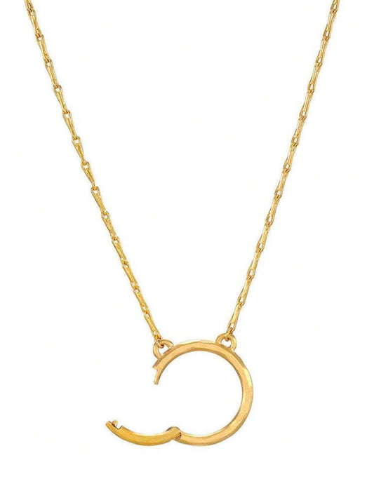 O Ring Charm Necklace