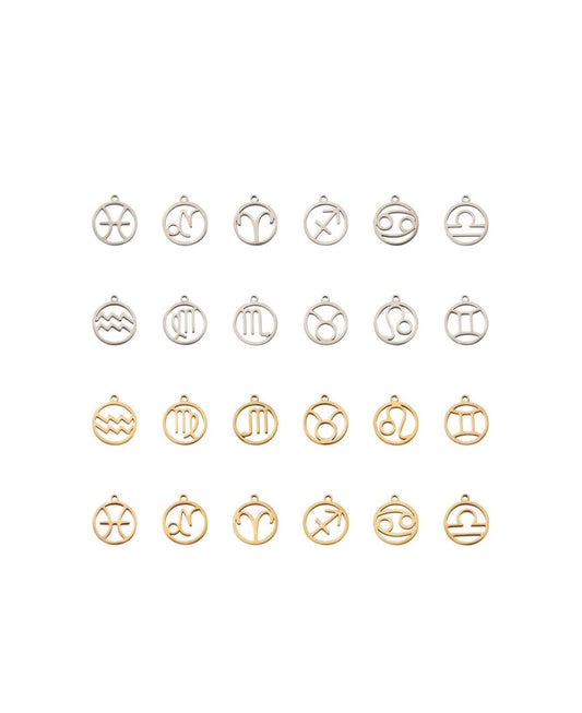Zodiac Sign Charm