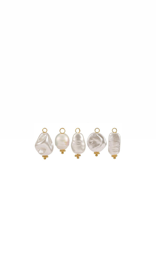 Seafoam Pearl Charm